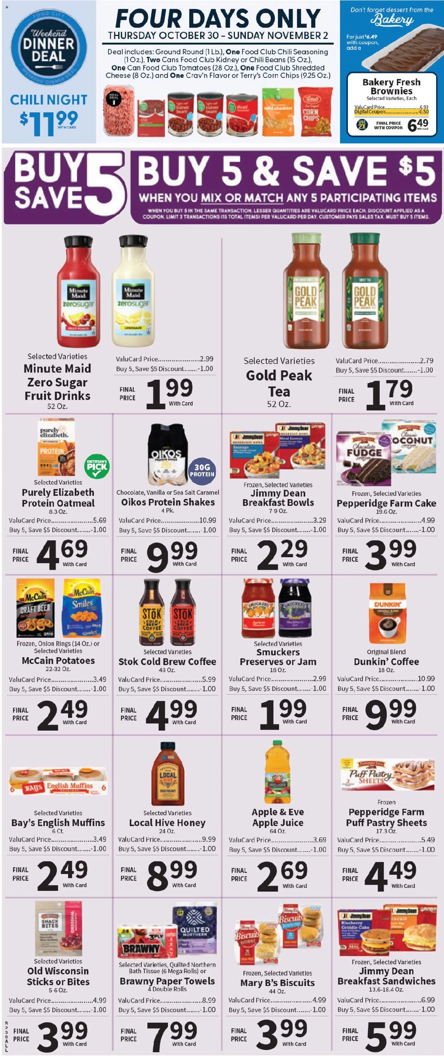 Food City Weekly Ad (2025-10-29 - 2025-11-04) | 2