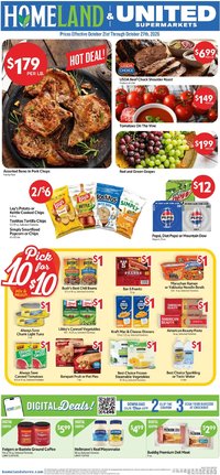 Homeland Weekly Ad