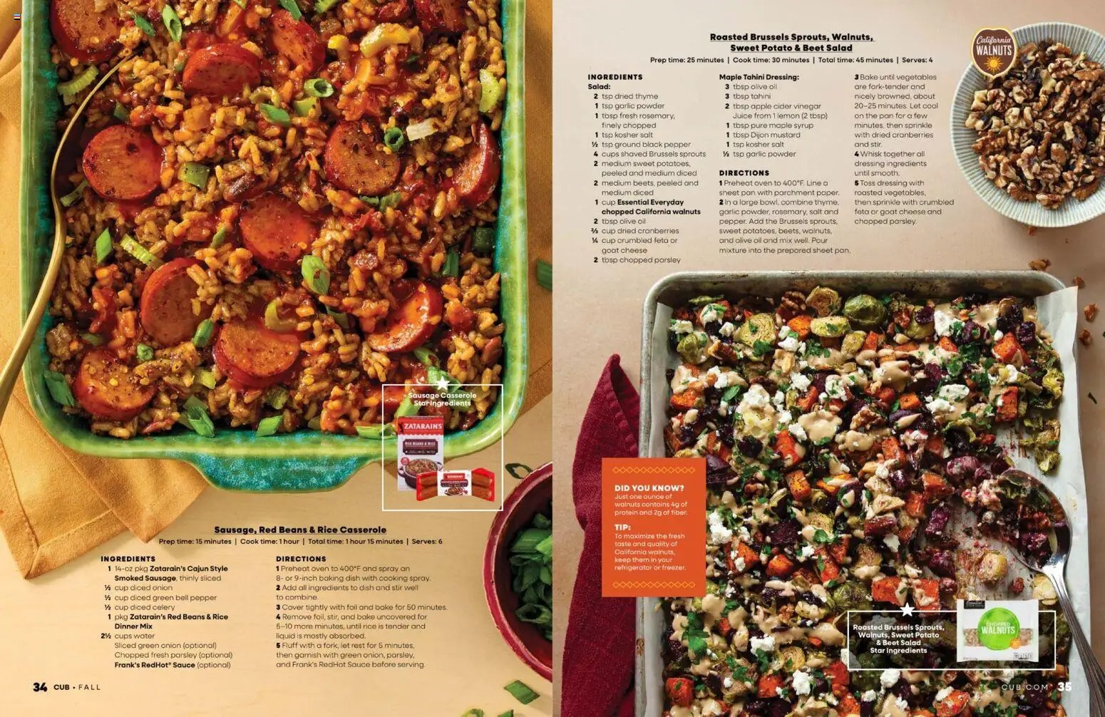 Cub Foods Fall Magazine