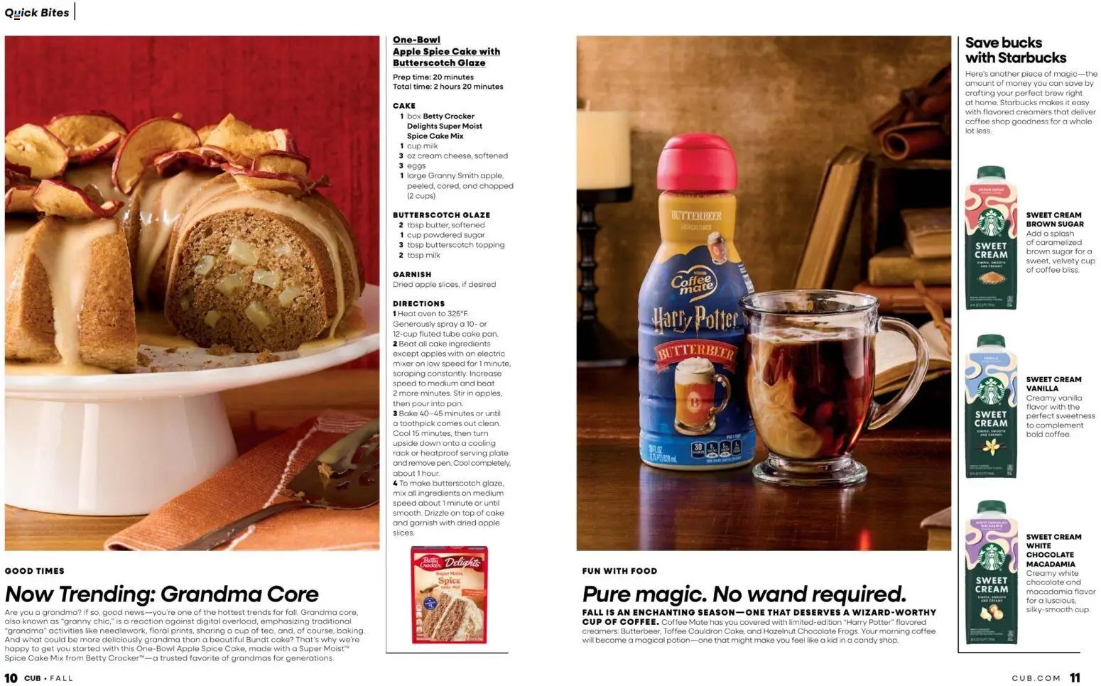 Cub Foods Fall Magazine
