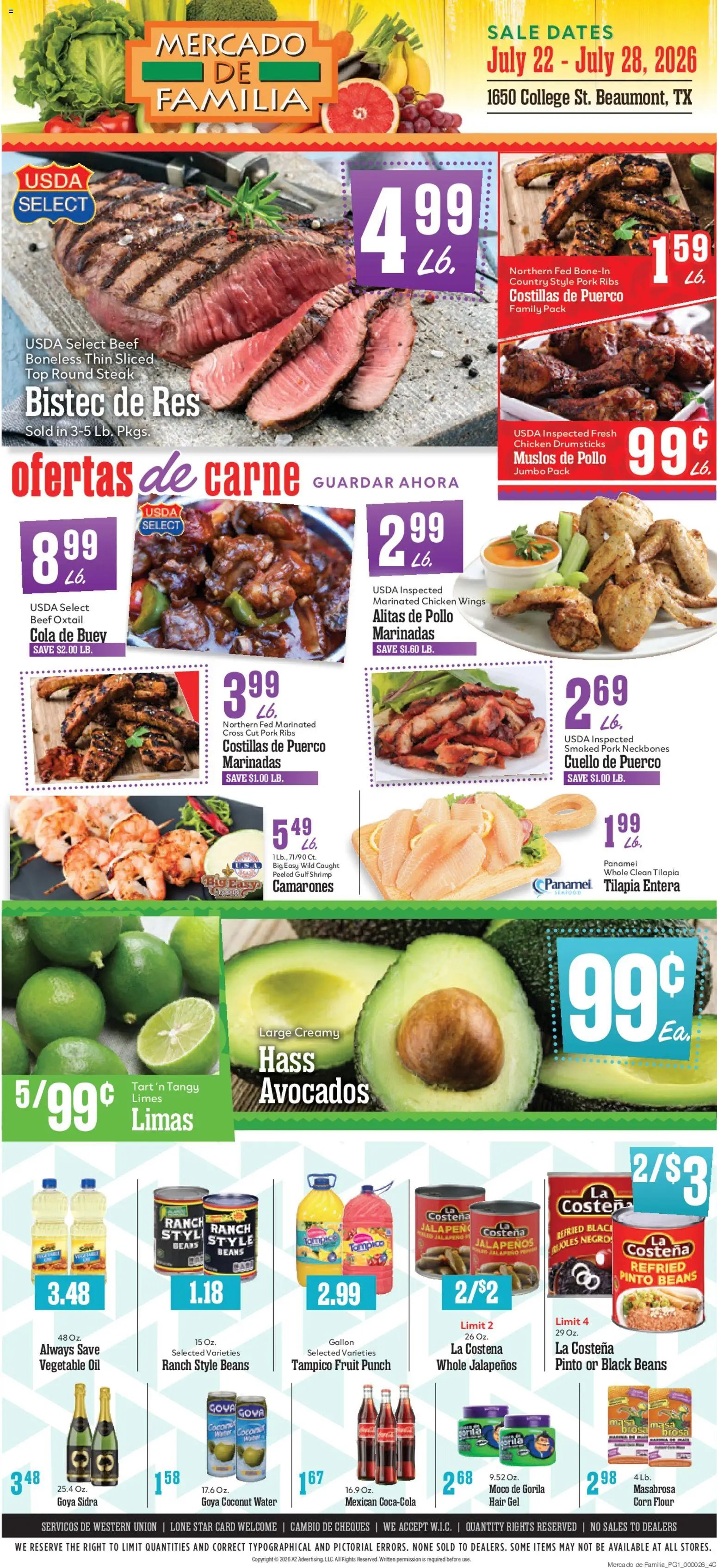 Market Basket Mercado de Familia