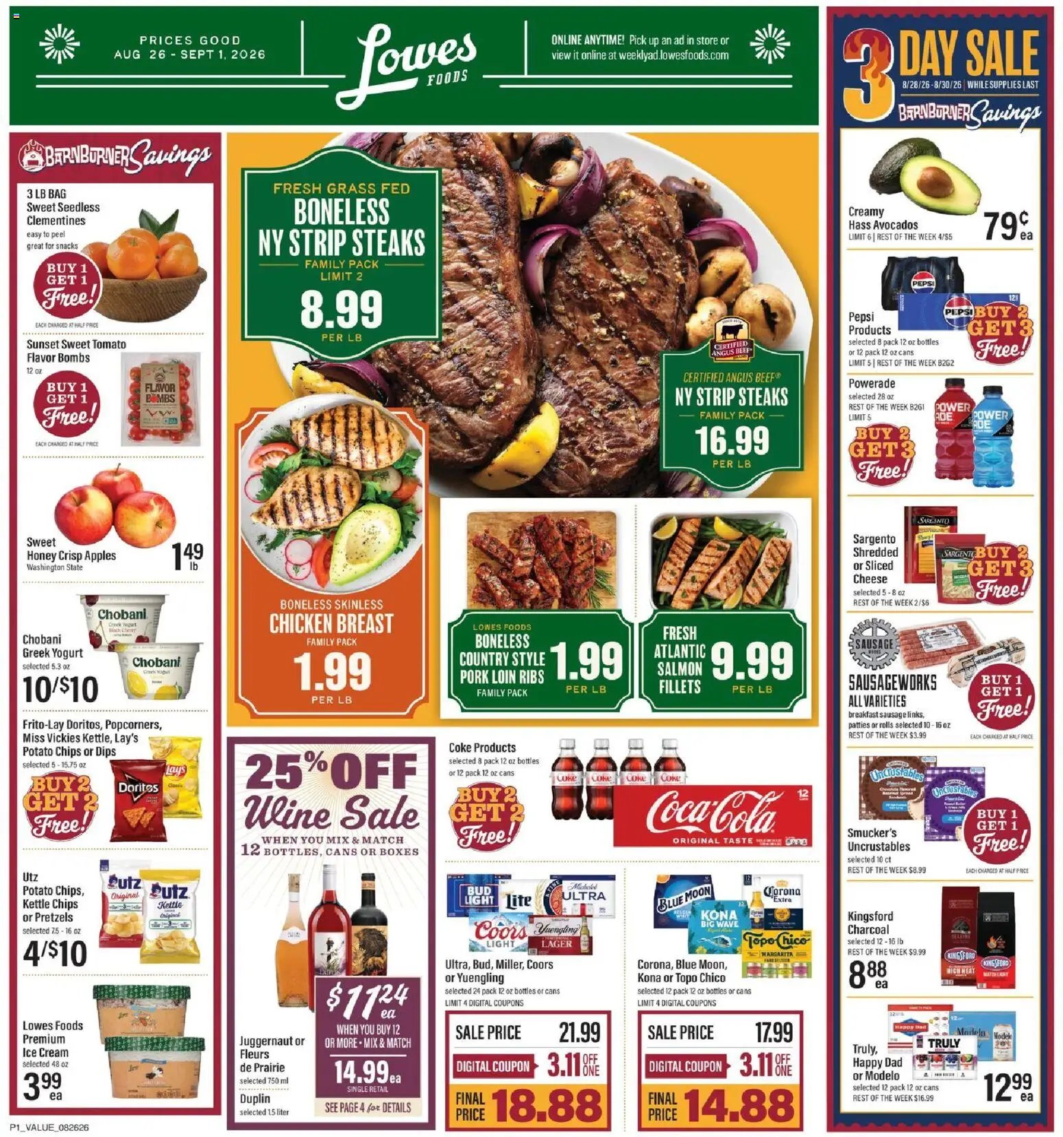 Lowes Foods Weekly Ad - NC
