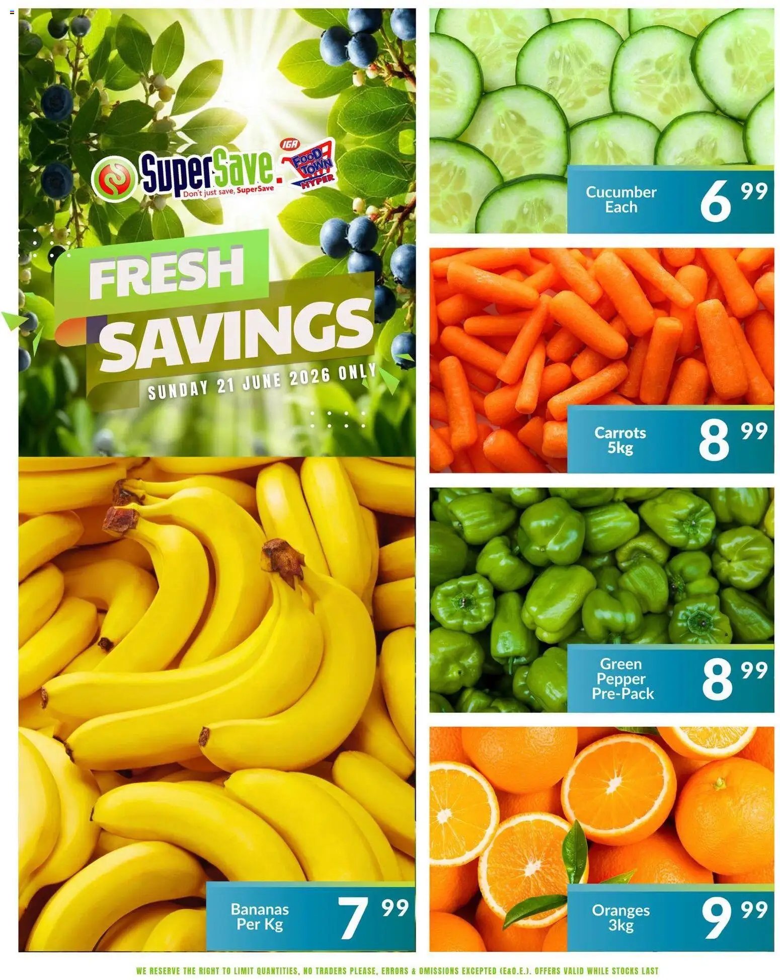 Super Save Sunday Fresh Savings