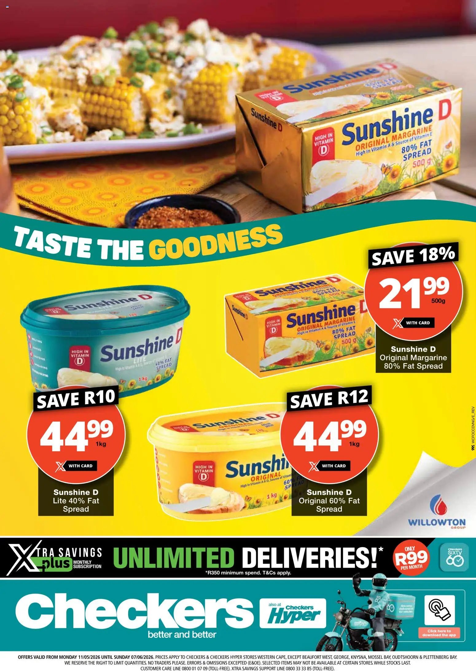 Checkers - Western Cape - Sunshine D Promotion