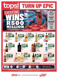 Tops at Spar Specials