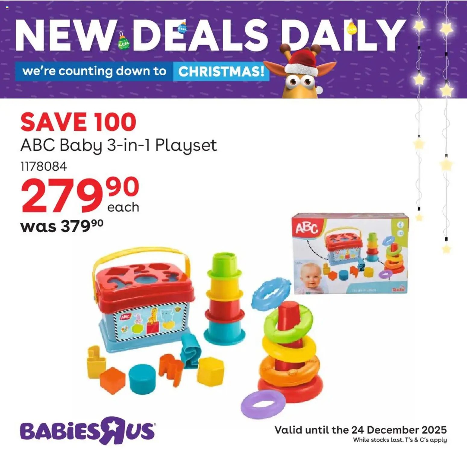 Babies R Us Day 2 of Christmas Deals (2025-12-23 - 2025-12-24) | 2