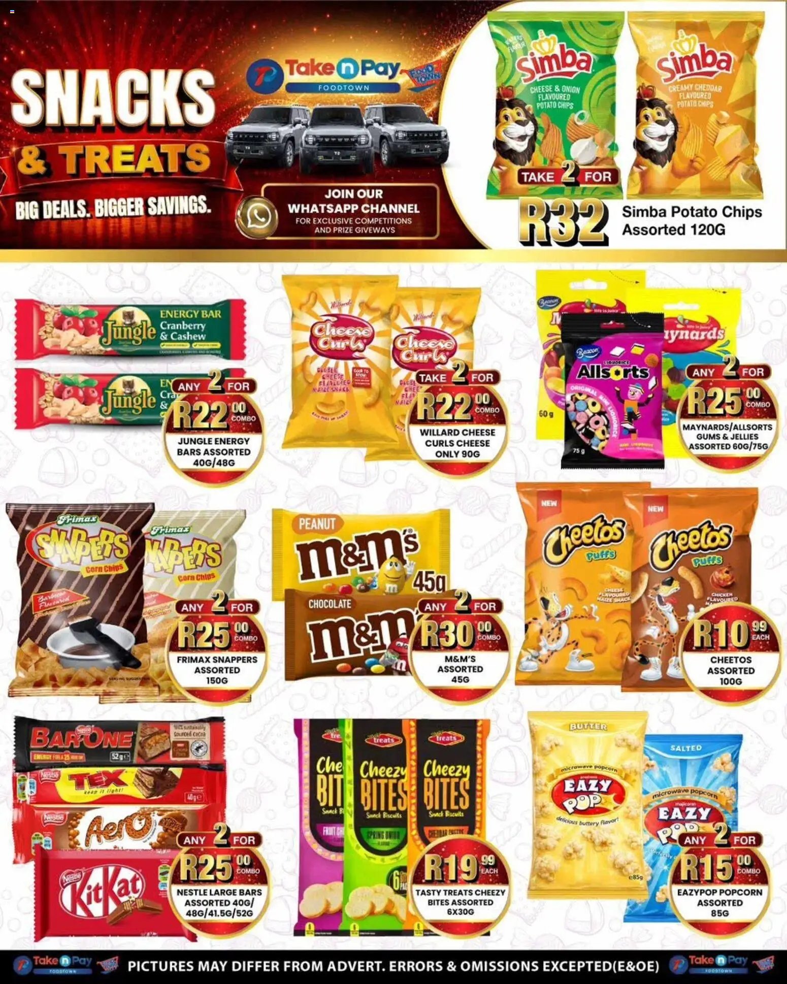 Take n Pay Specials