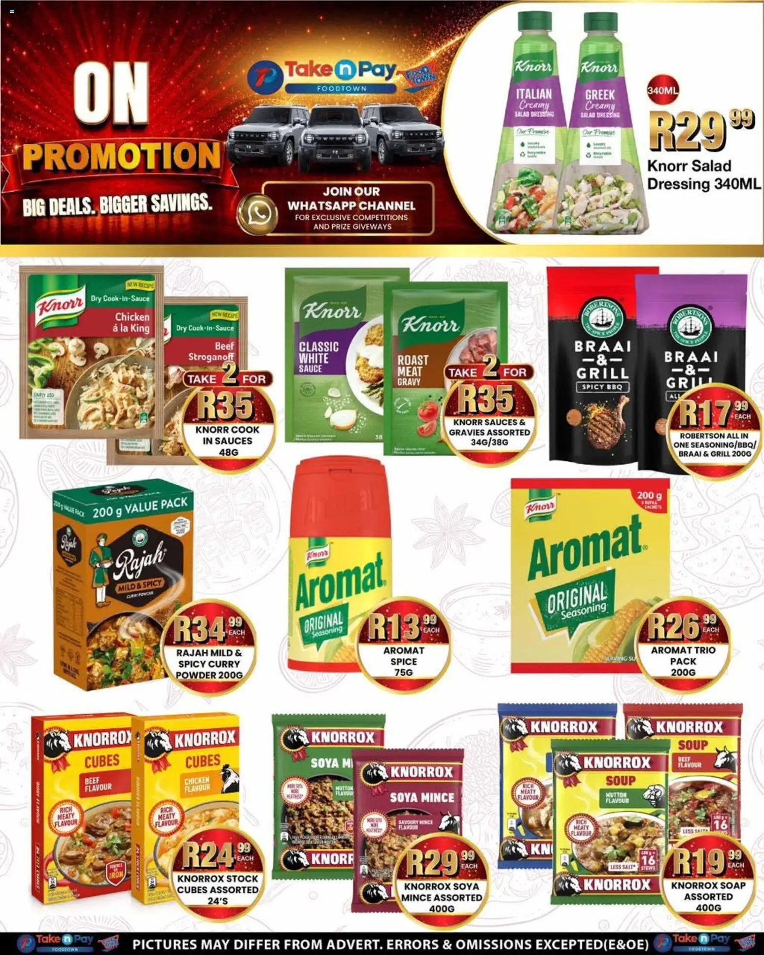 Take n Pay Specials