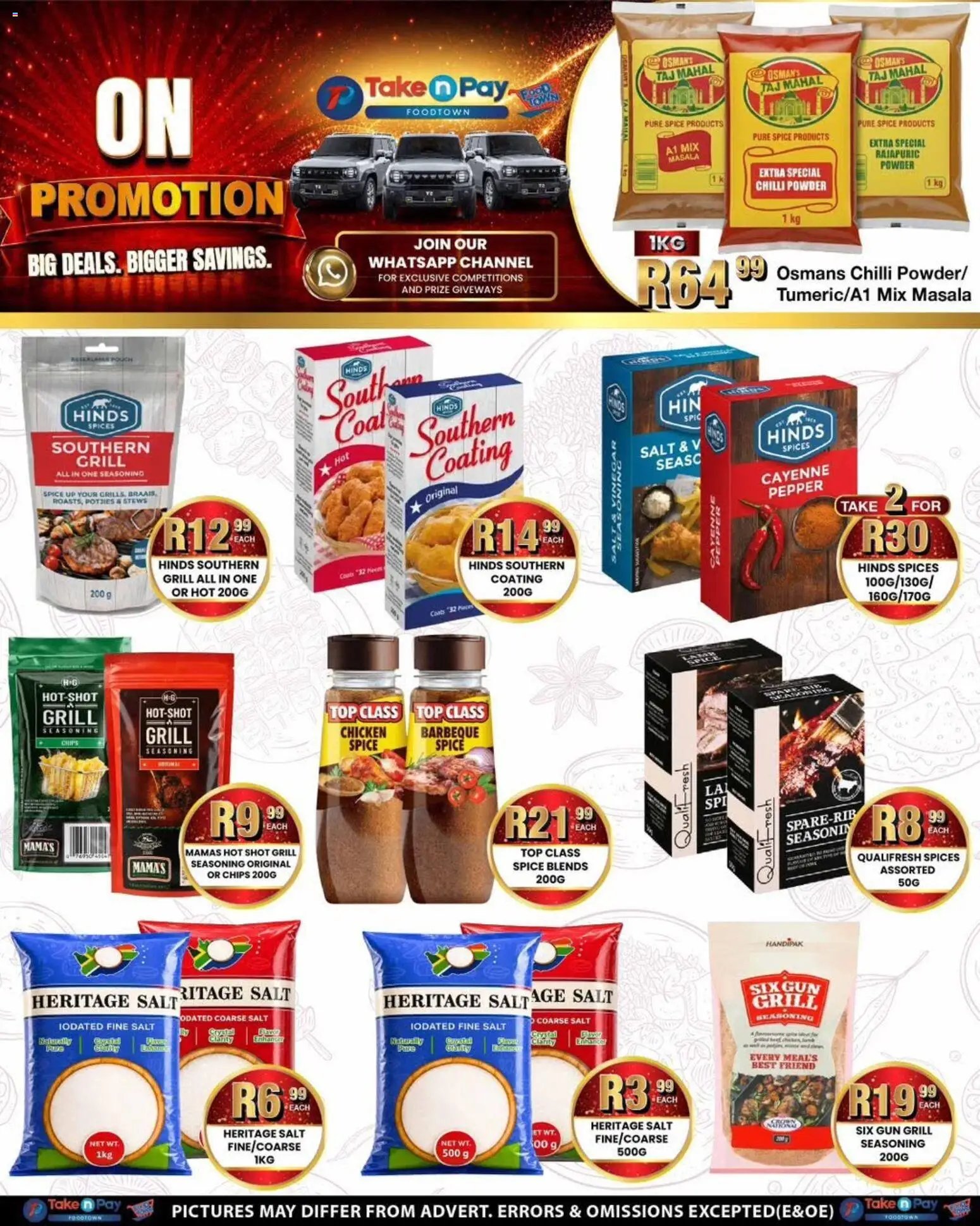 Take n Pay Specials
