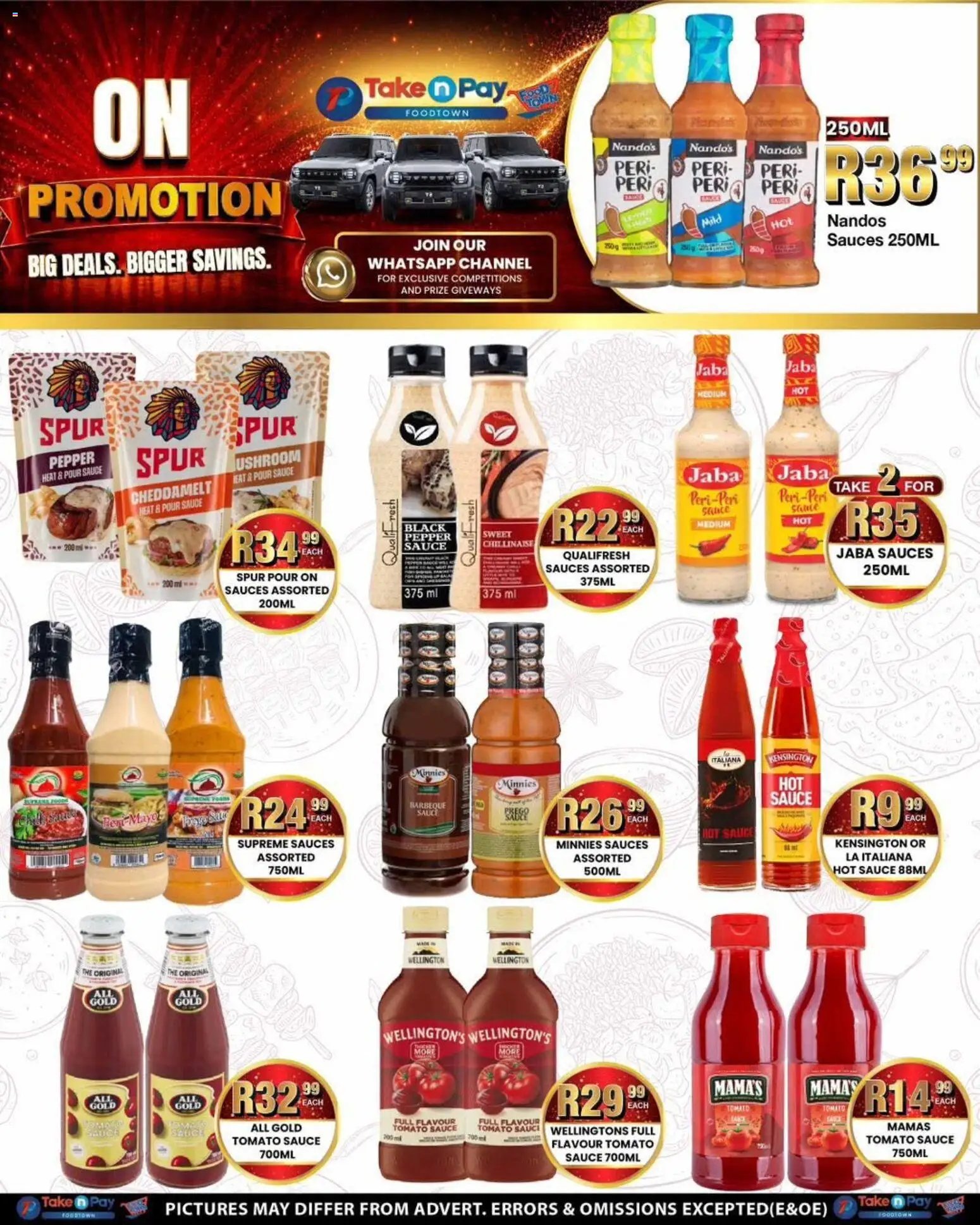 Take n Pay Specials
