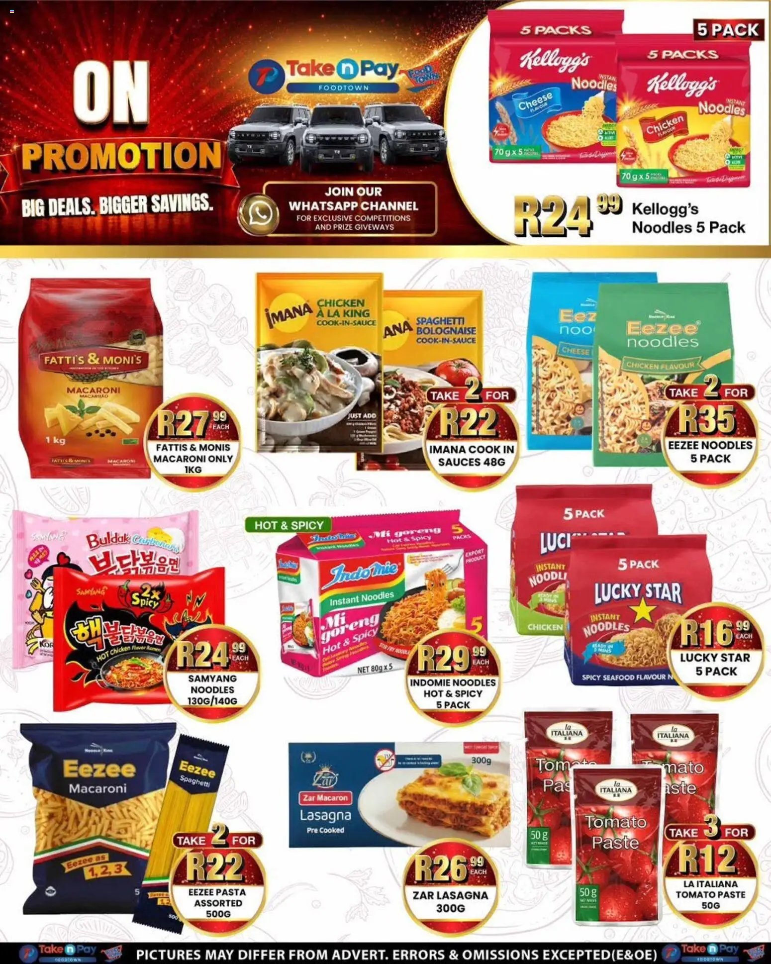Take n Pay Specials