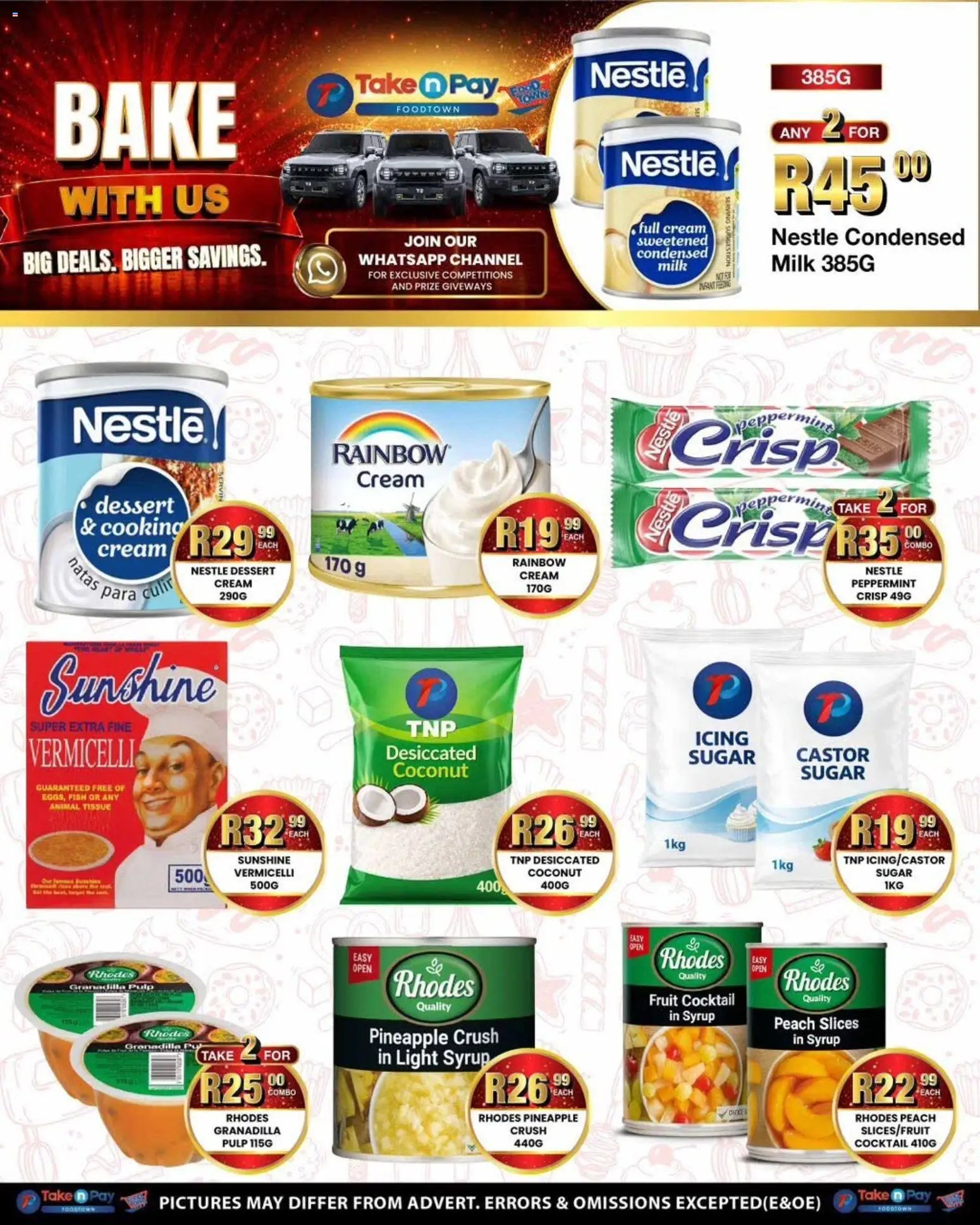 Take n Pay Specials