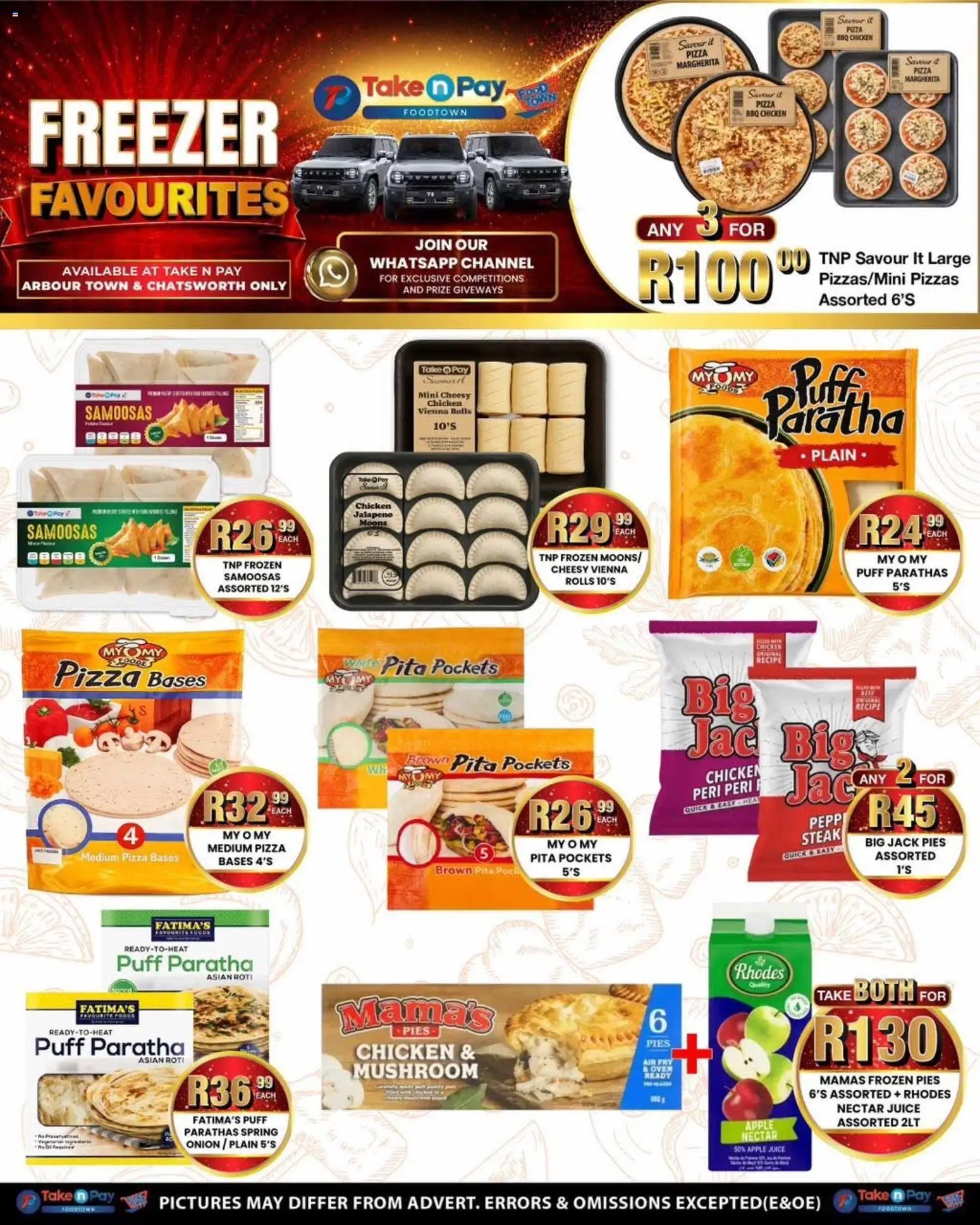 Take n Pay Specials
