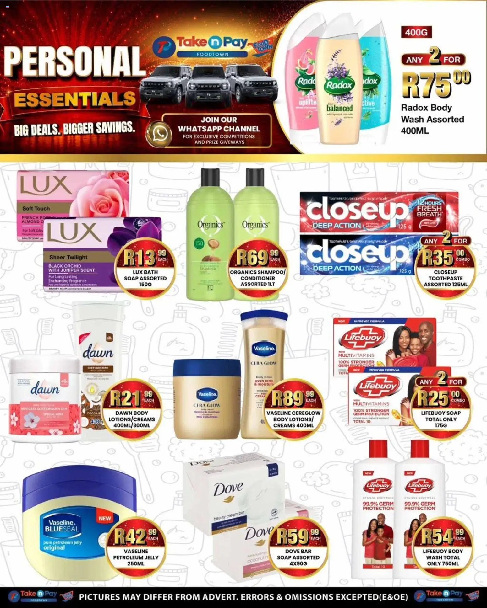Take n Pay Specials