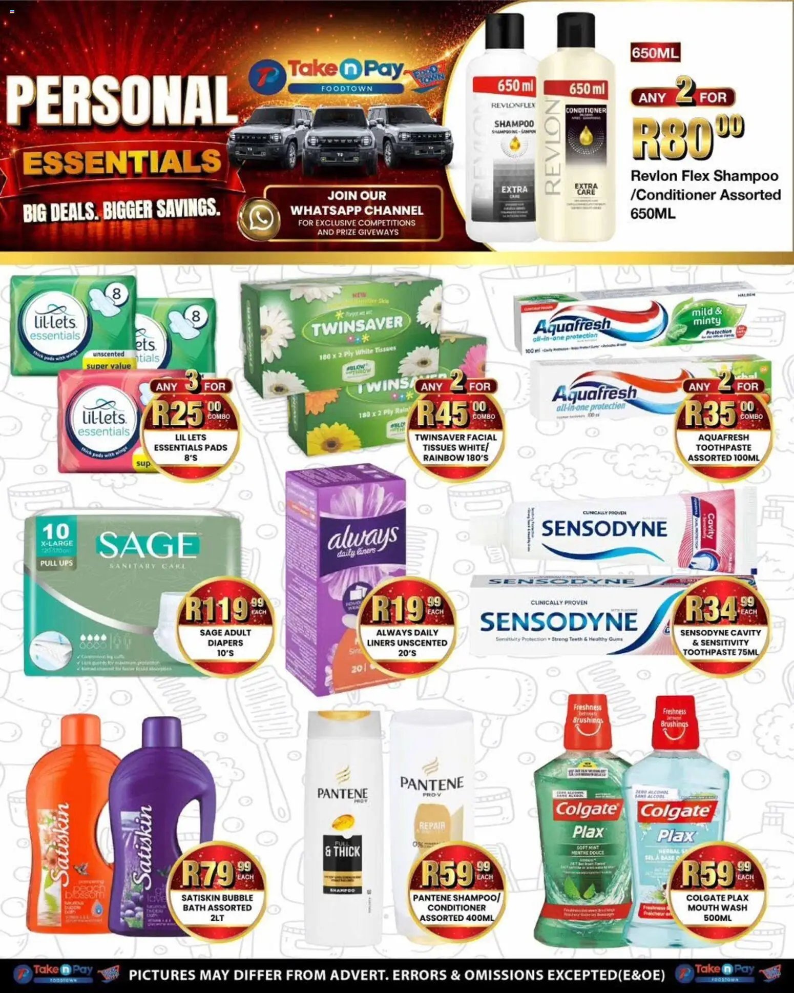 Take n Pay Specials