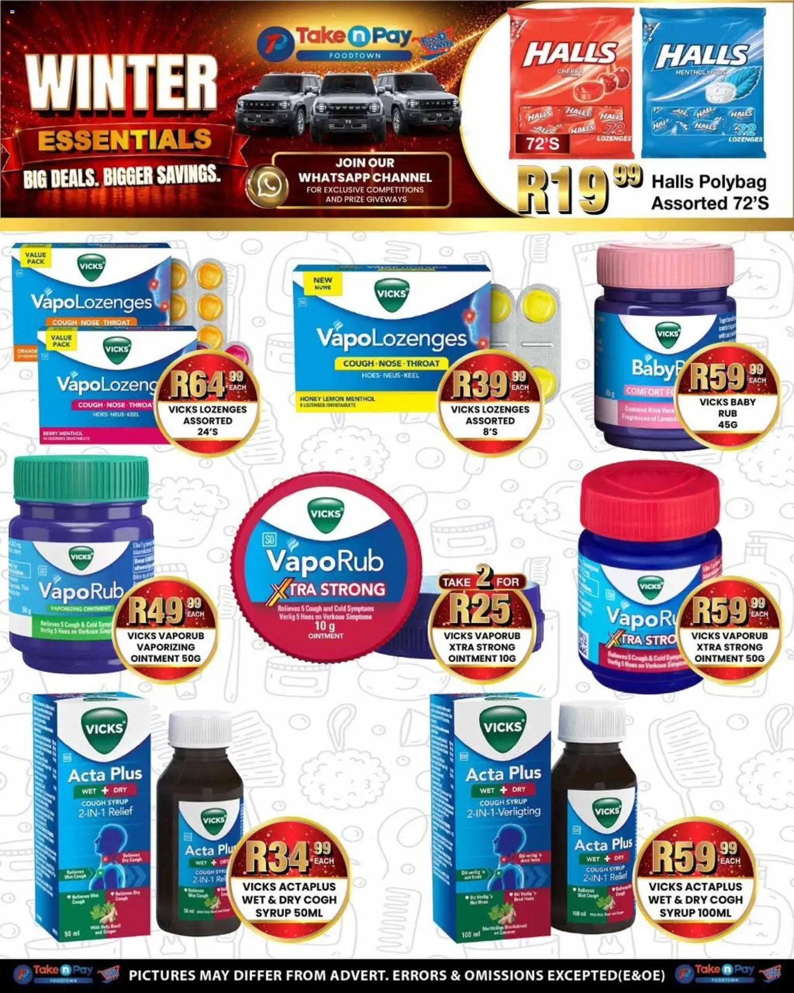 Take n Pay Specials