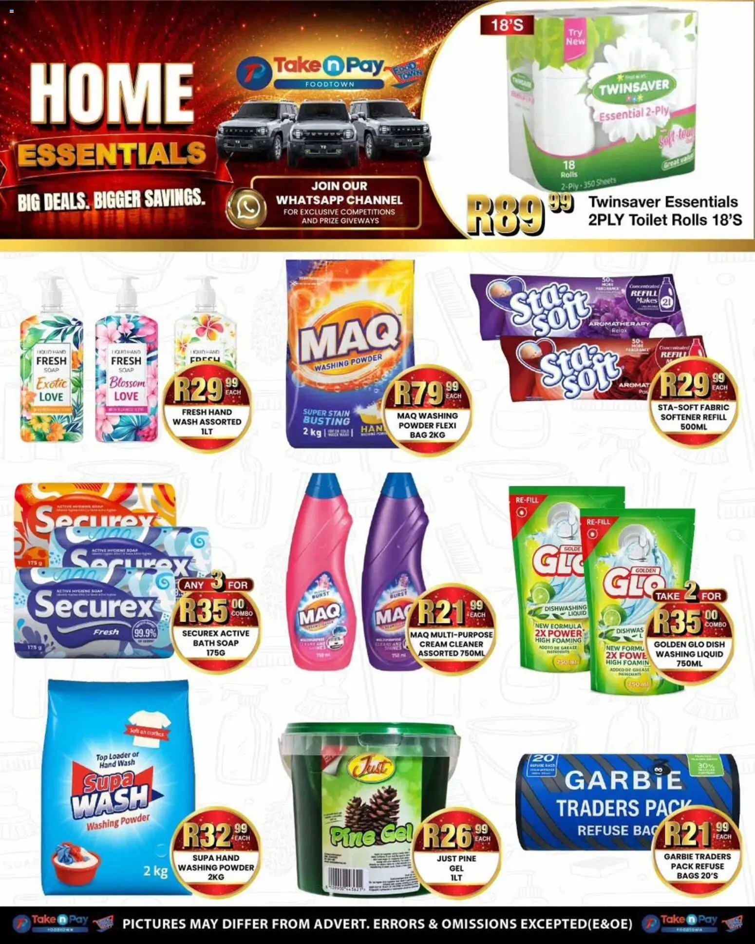 Take n Pay Specials