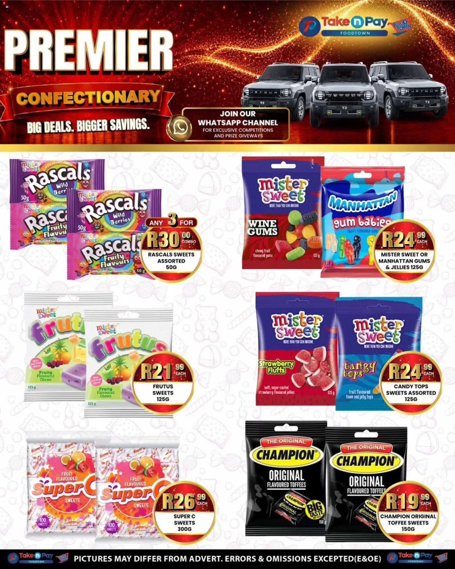 Take n Pay Specials