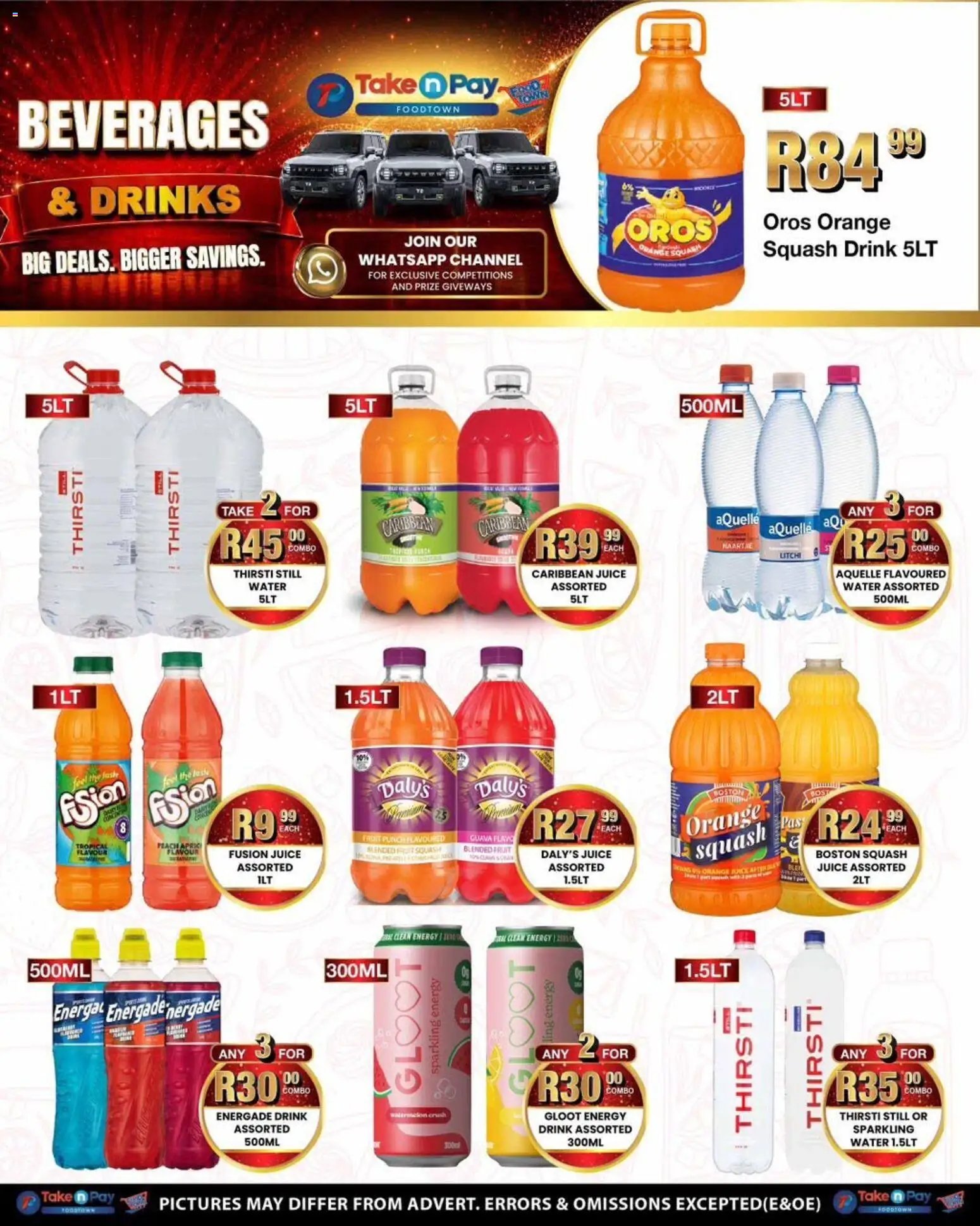 Take n Pay Specials