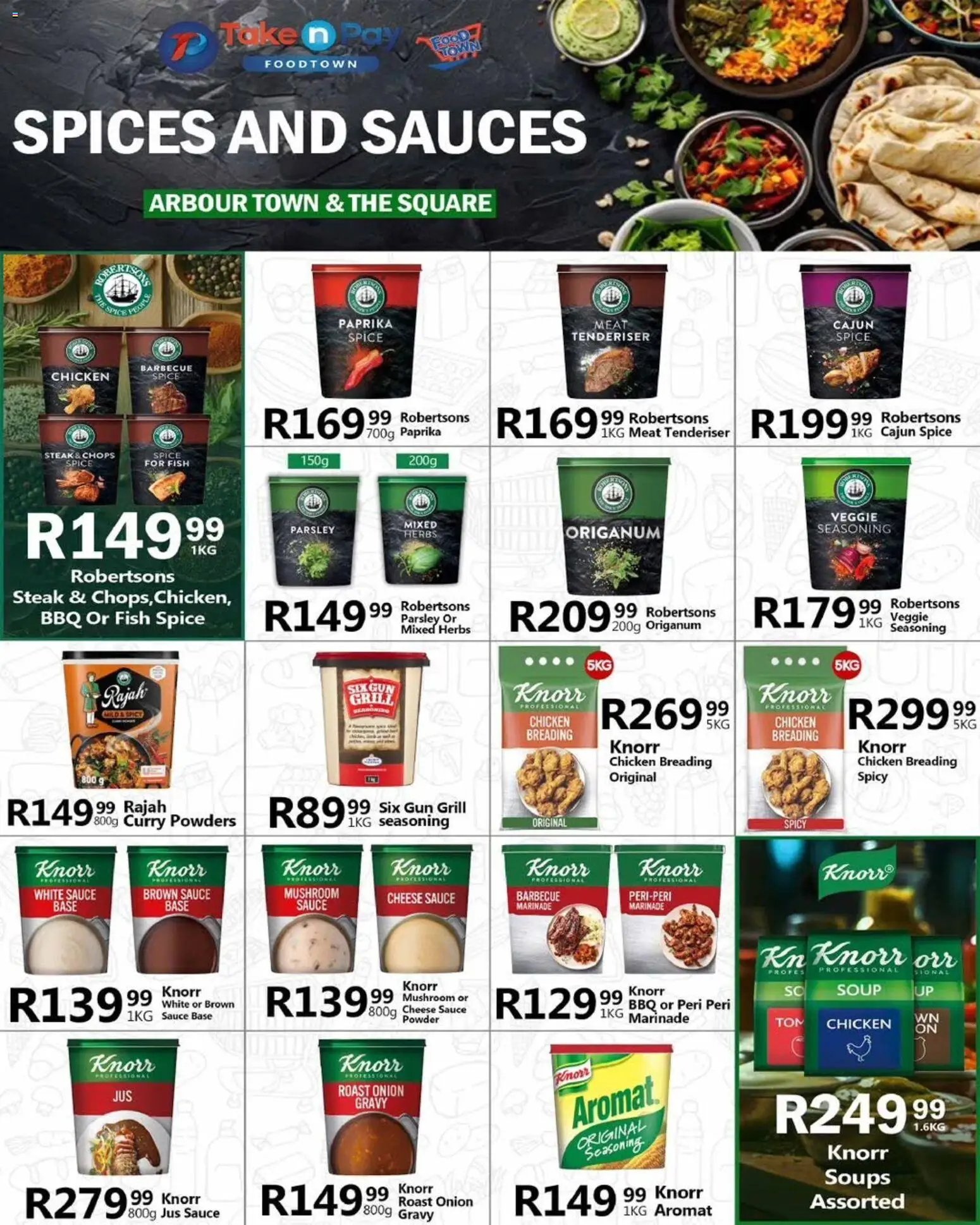 Take n Pay Specials