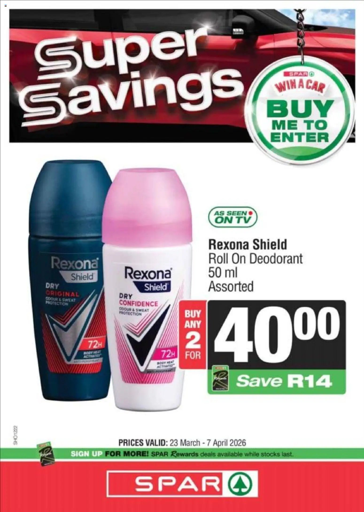 Superspar Specials (2026-03-23 - 2026-04-07) | 7