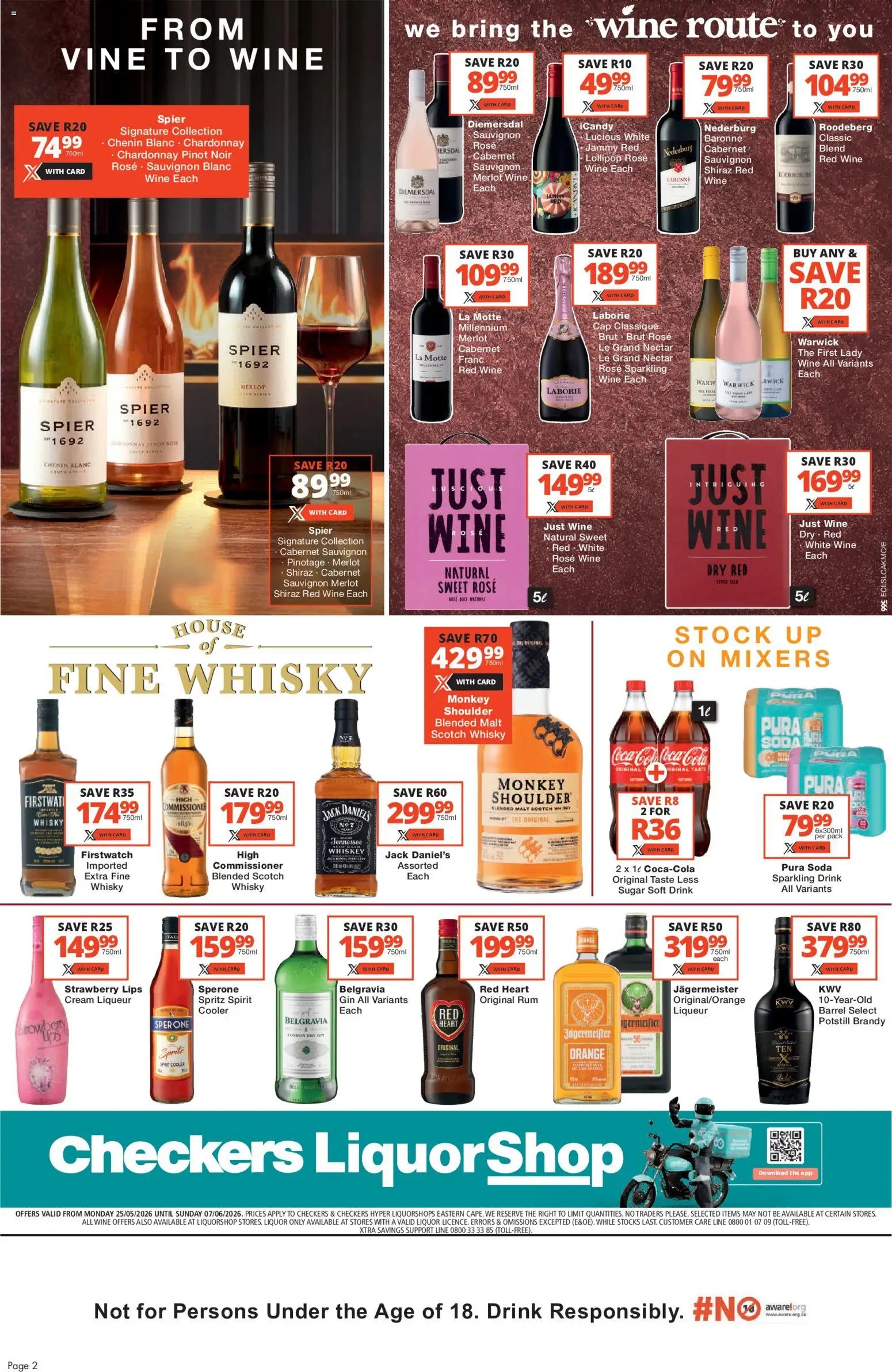 Checkers Eastern Cape - Liquorshop May Month-End Promotion