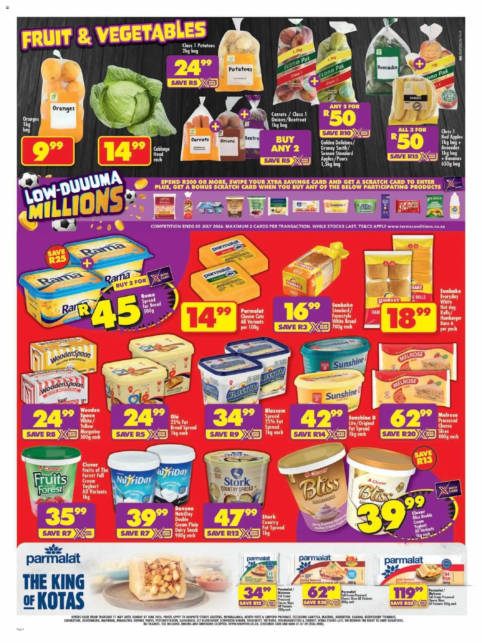 Shoprite - Gauteng - Low Price Lowduuuma