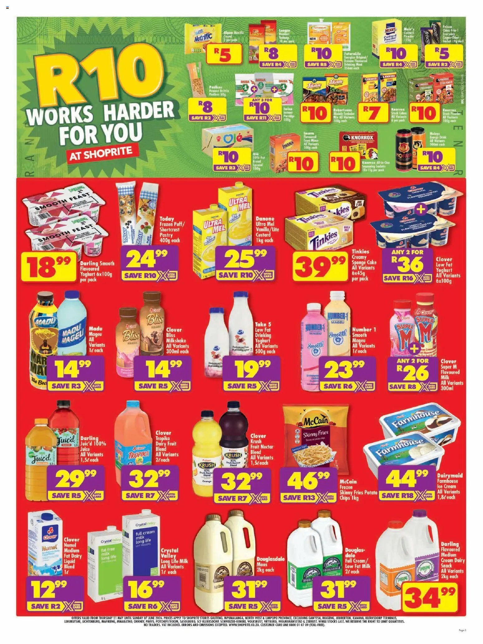Shoprite - Gauteng - Low Price Lowduuuma