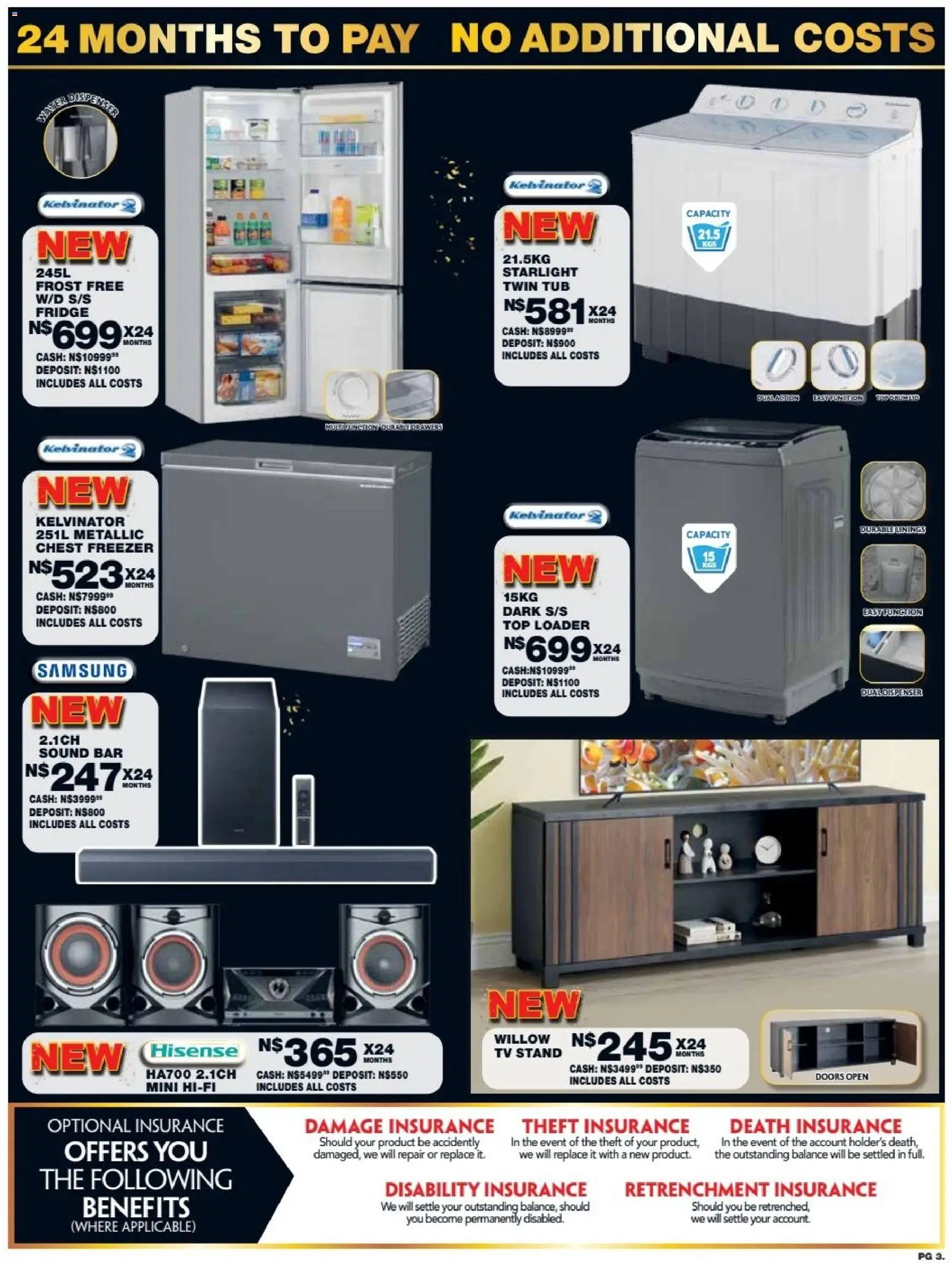 Lewis Stores - Namibia Leaflet