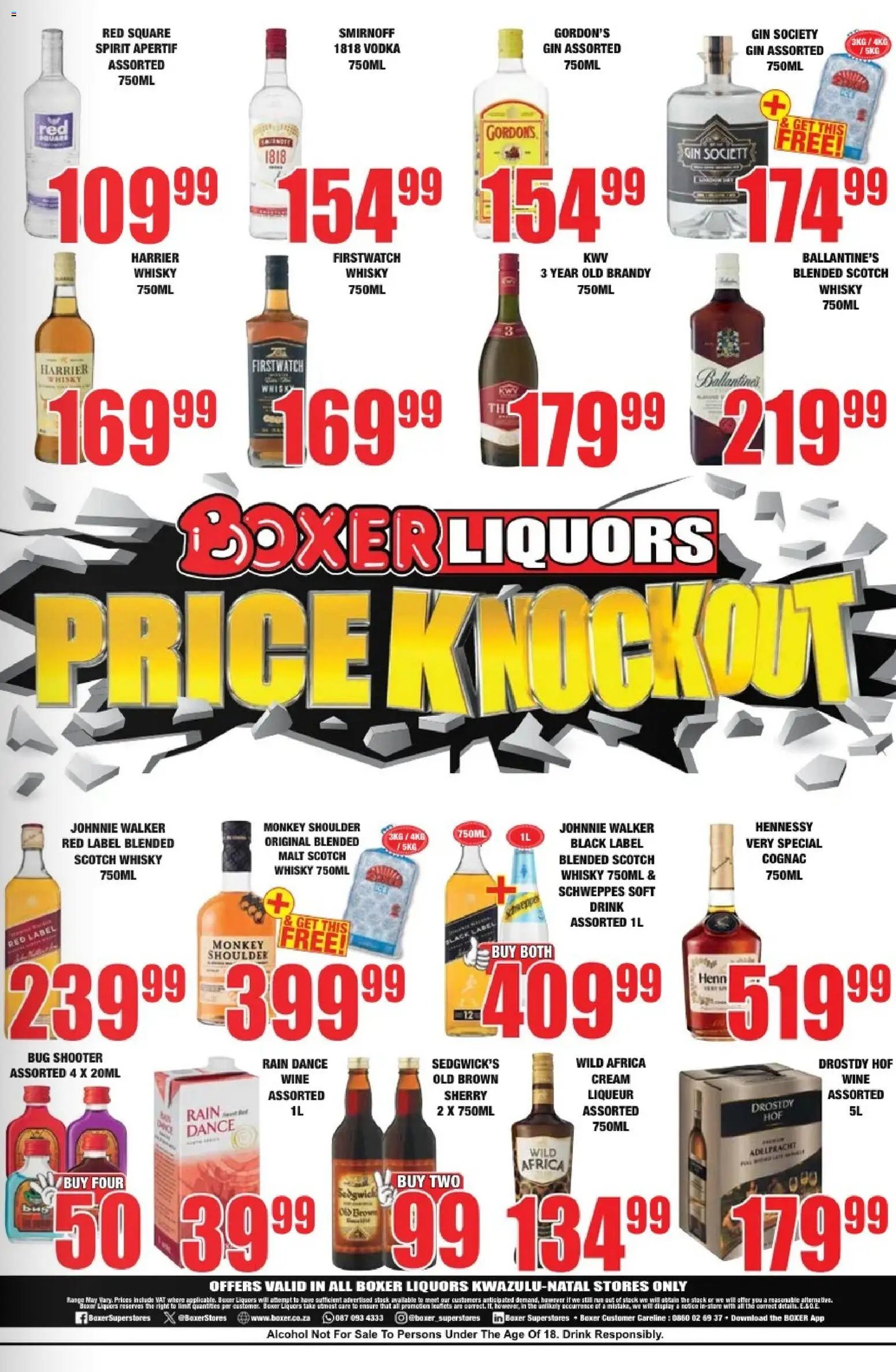 Boxer KwaZulu-Natal - Liquors