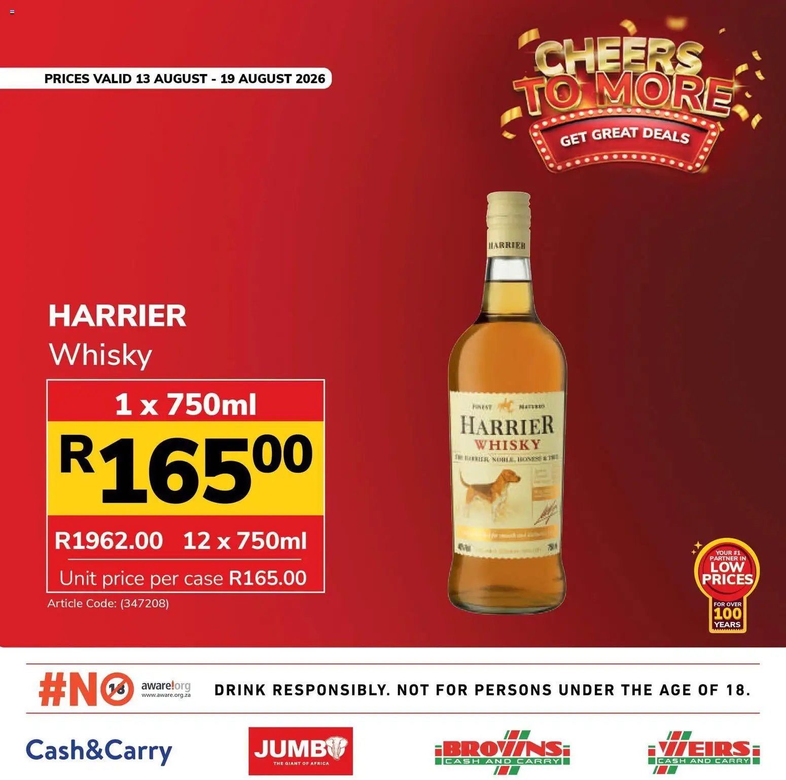 Jumbo Liquor Specials