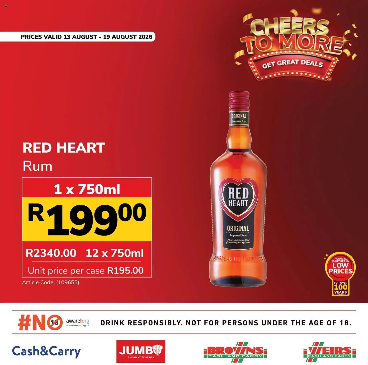 Jumbo Liquor Specials