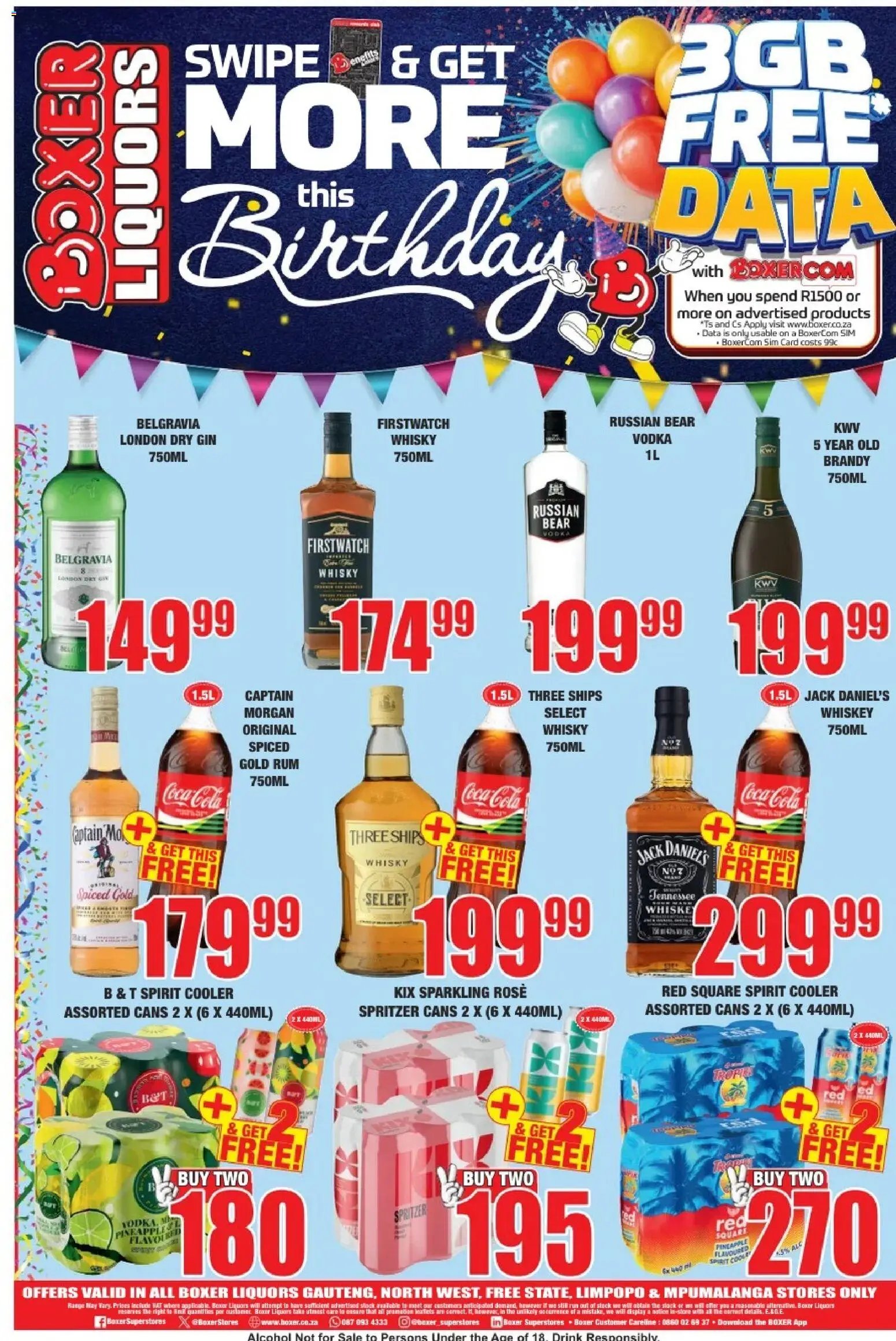 Boxer Gauteng - Liquors