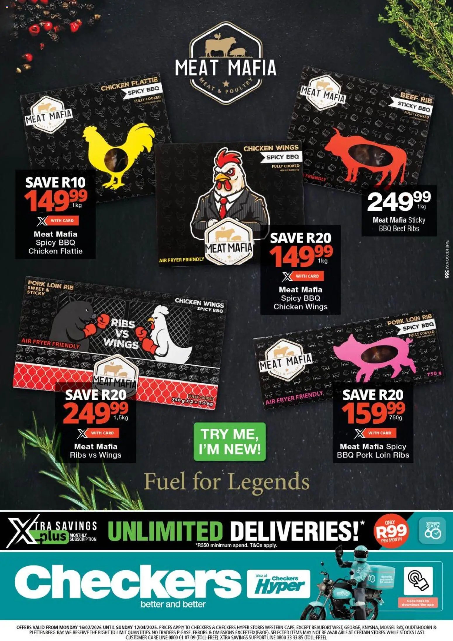 Checkers - Western Cape - Meat Mafia Promotion (2026-02-16 - 2026-04-12) | 1