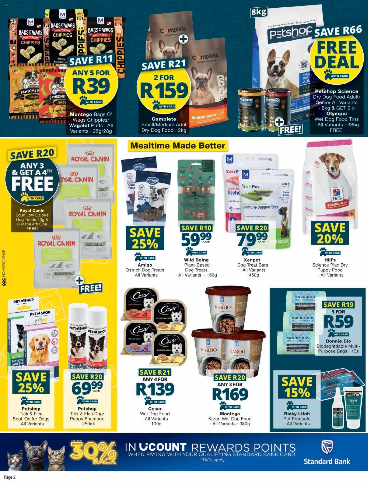 Checkers Petshop Science Deals