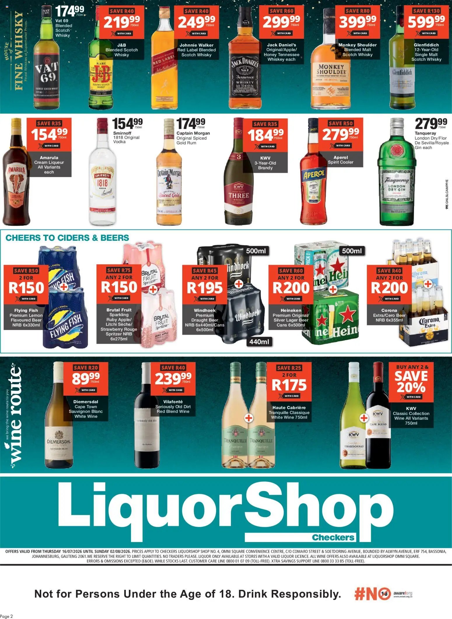 Checkers Omni Square - LiquorShop Specials