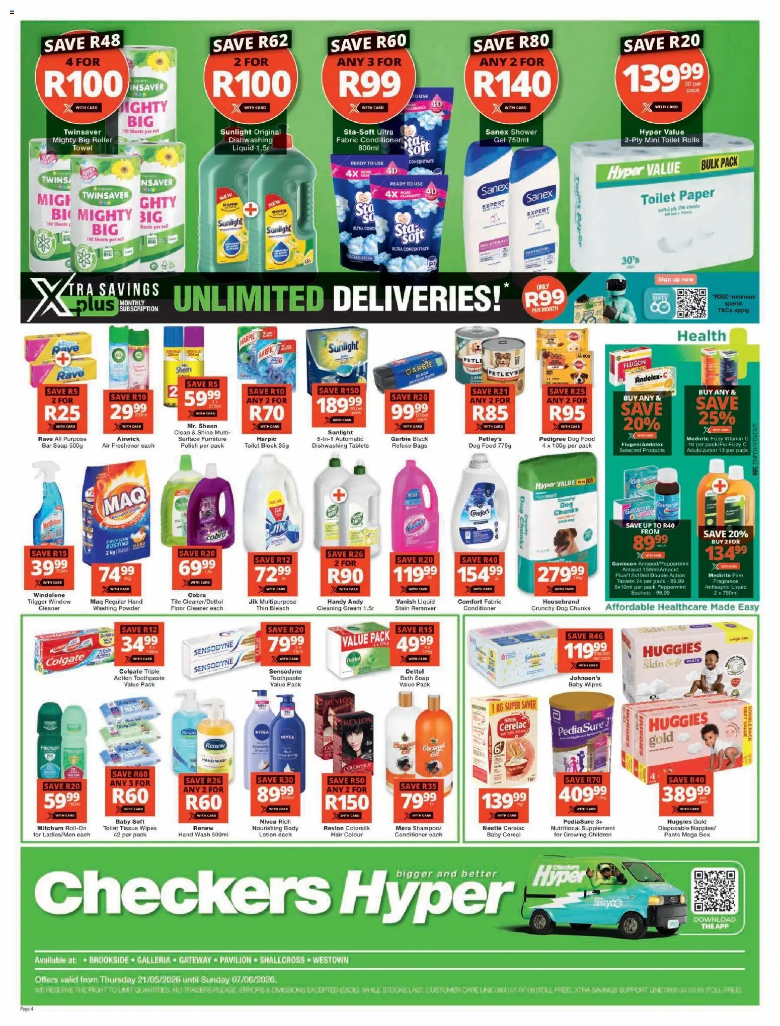 Checkers - Kwazulu Natal - Hyper May Month-End Promotion