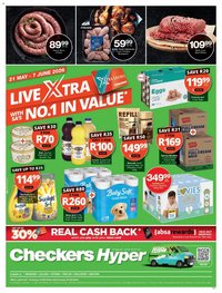 Checkers - Kwazulu Natal - Hyper May Month-End Promotion