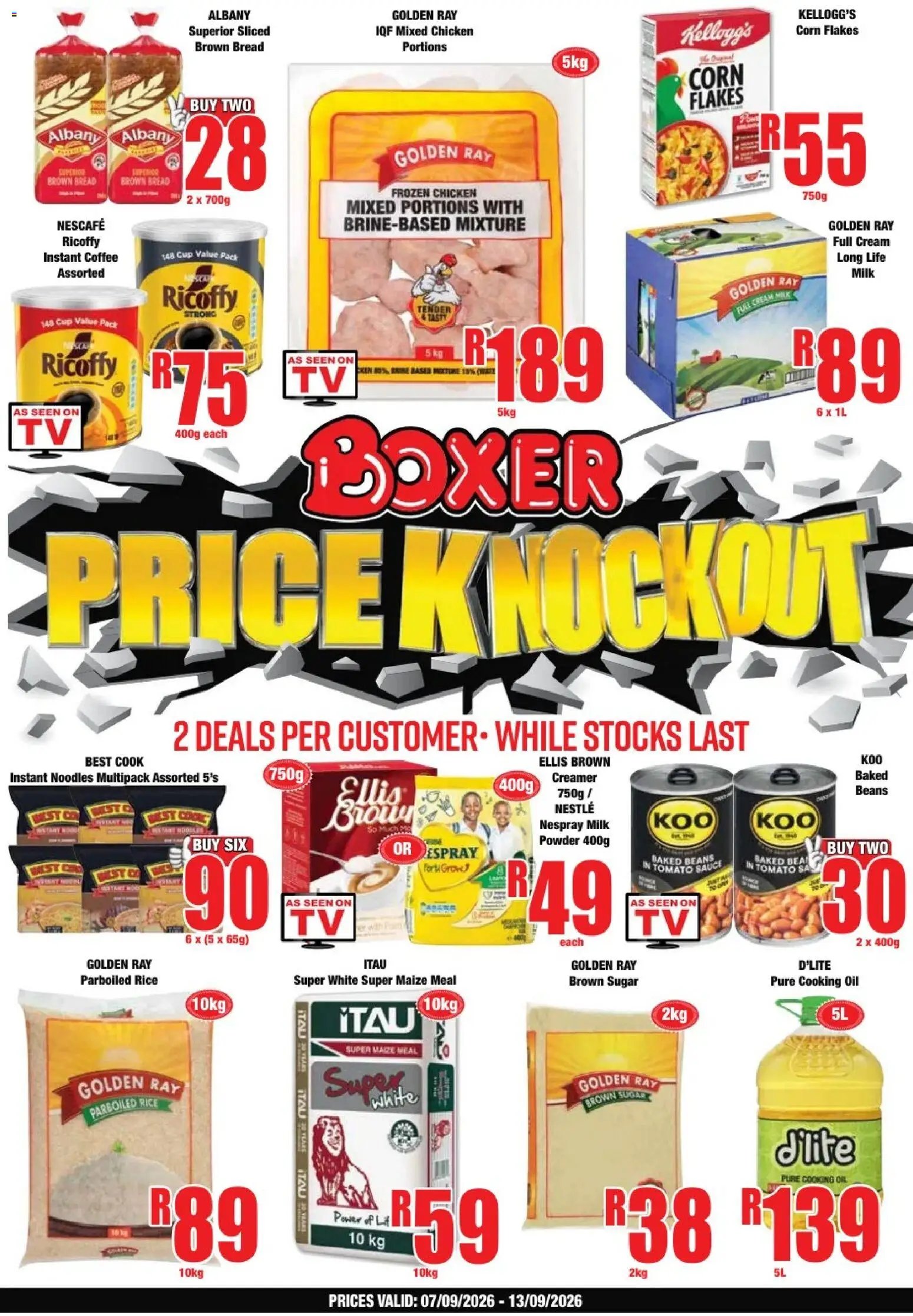 Boxer - Price Knockout