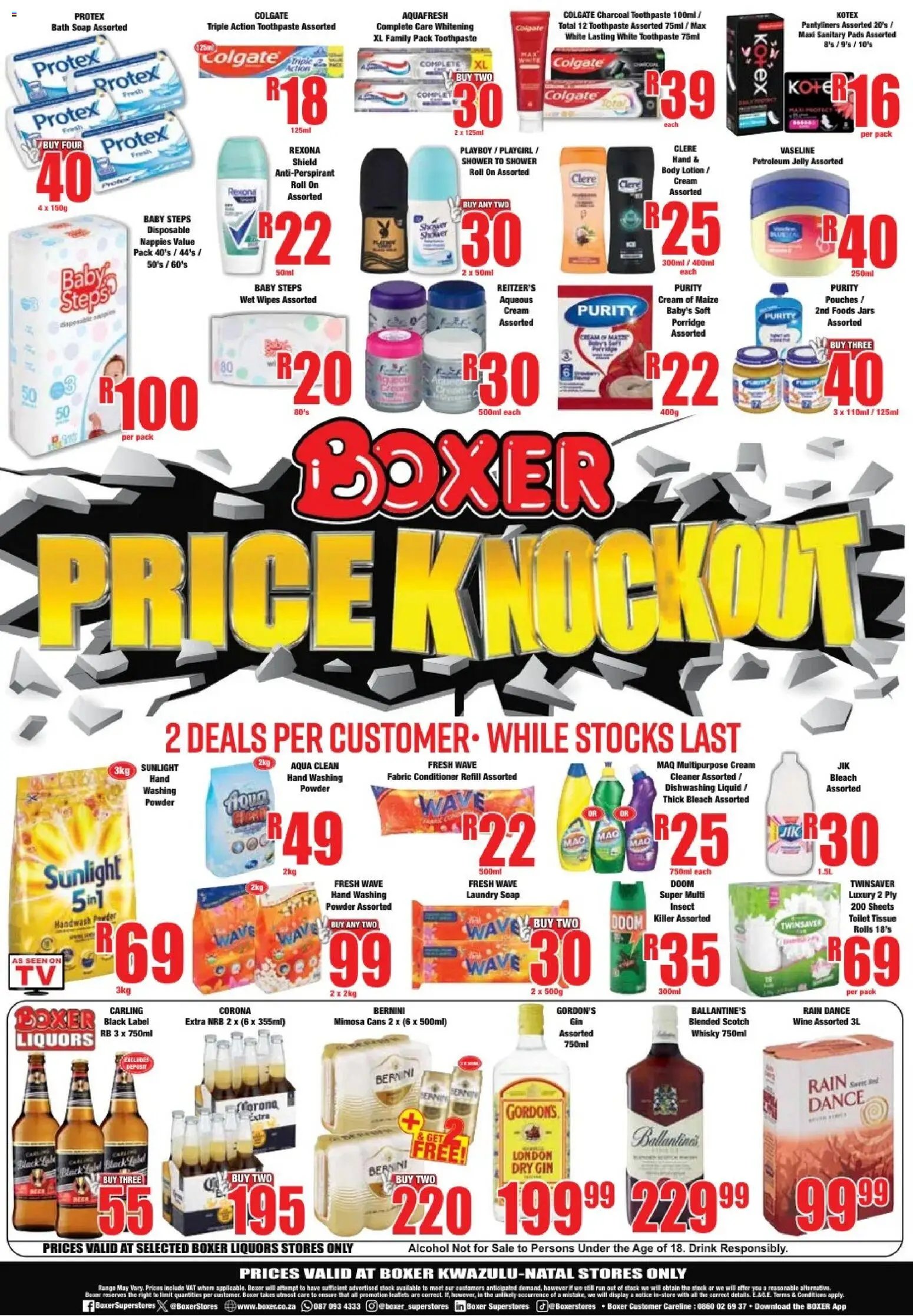 Boxer - Price Knockout