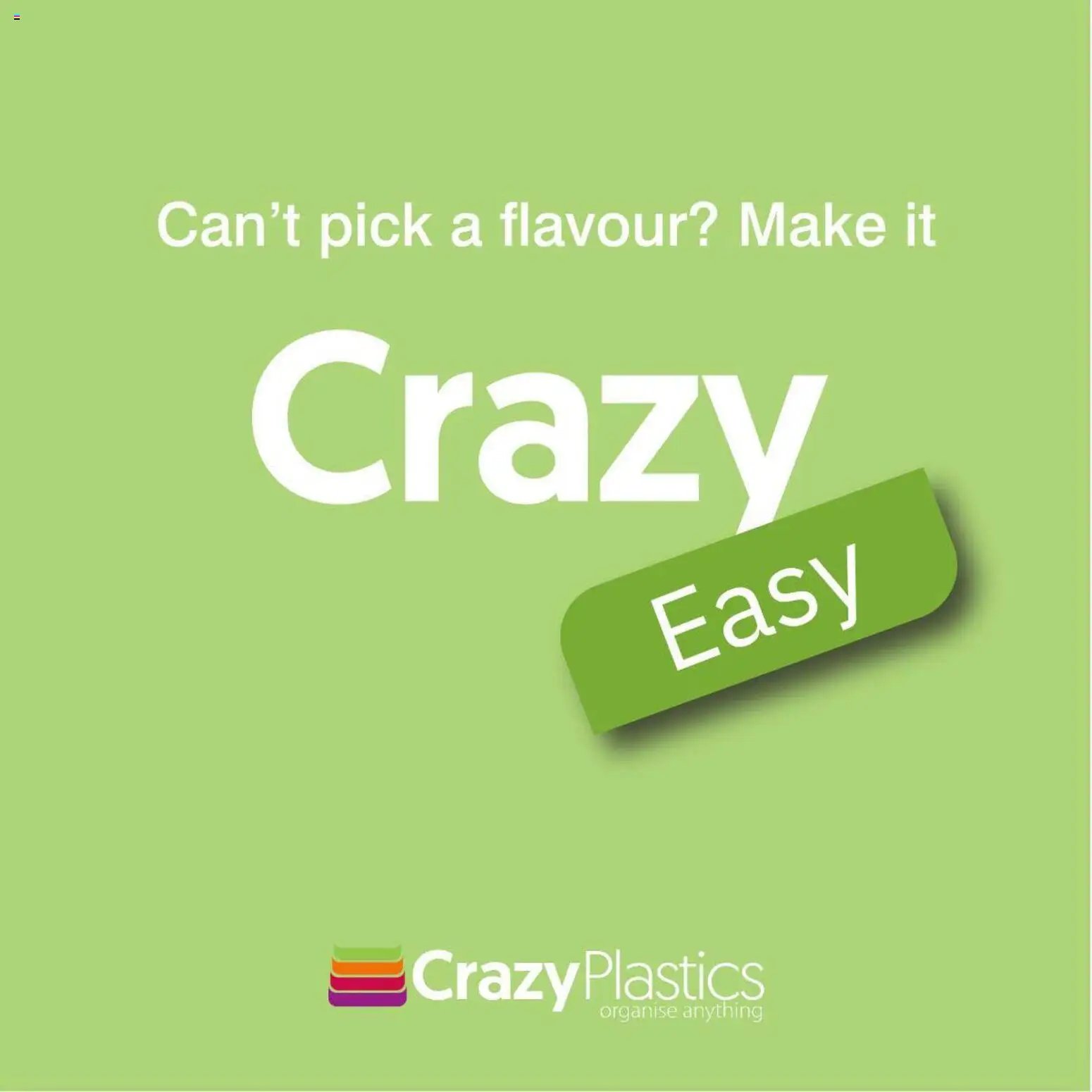 Crazy Plastics Crazy Easy