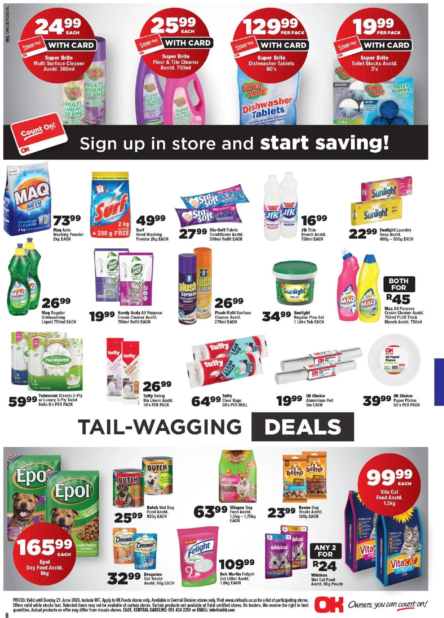 OK Foods - Northern Cape - Specials
