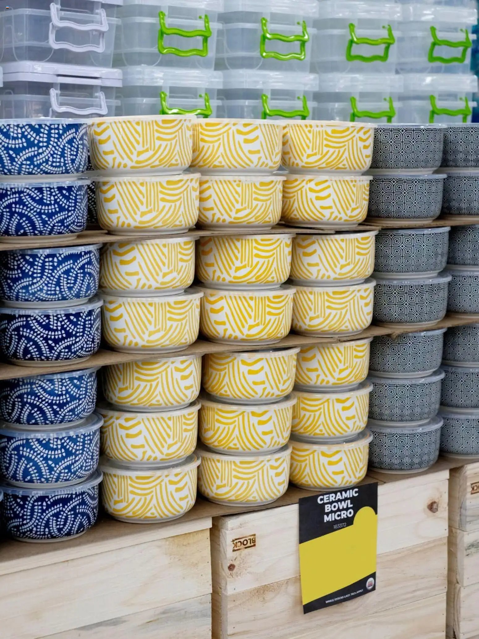 Crazy Plastics Ceramic Bowl