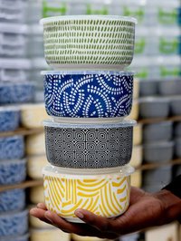 Crazy Plastics Ceramic Bowl