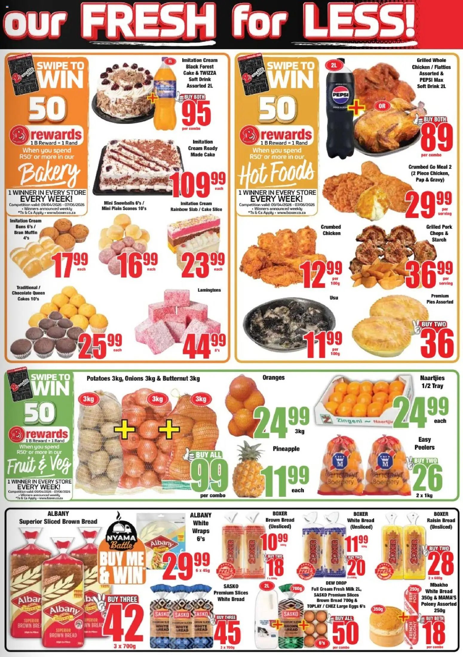 Boxer KwaZulu-Natal - Coastal Specials