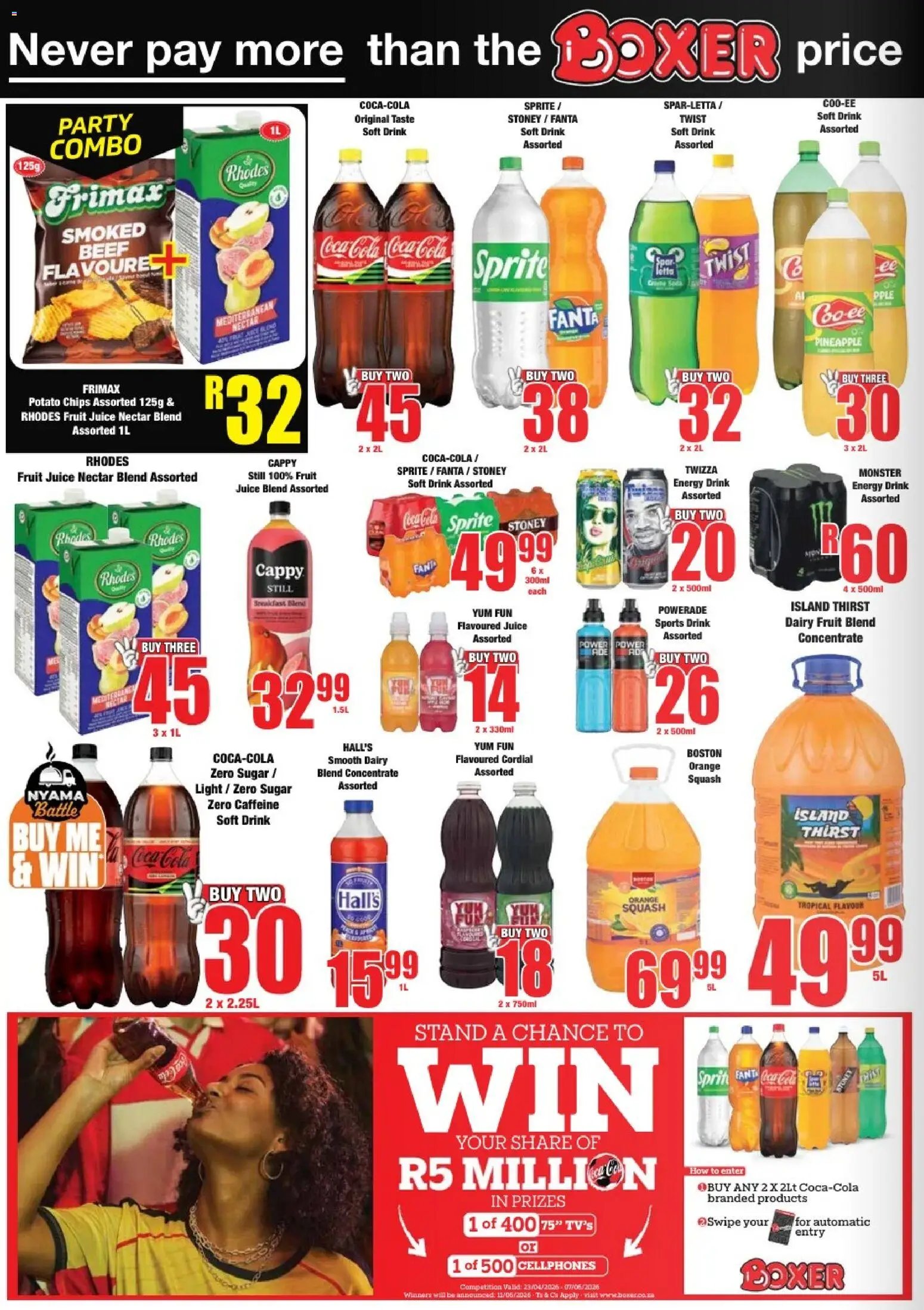 Boxer KwaZulu-Natal - Coastal Specials
