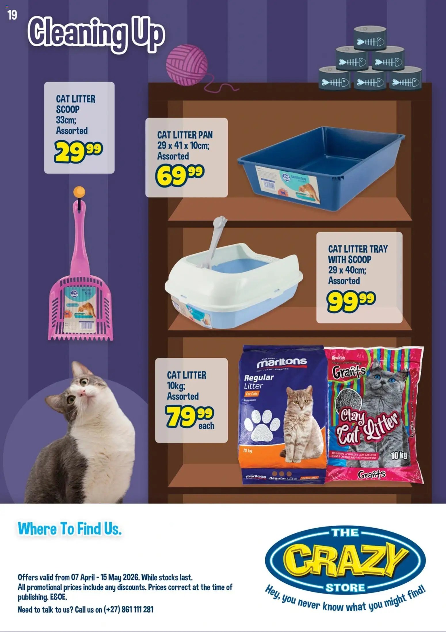 Crazy Store Pet Specials (2026-04-07 - 2026-05-15) | 20