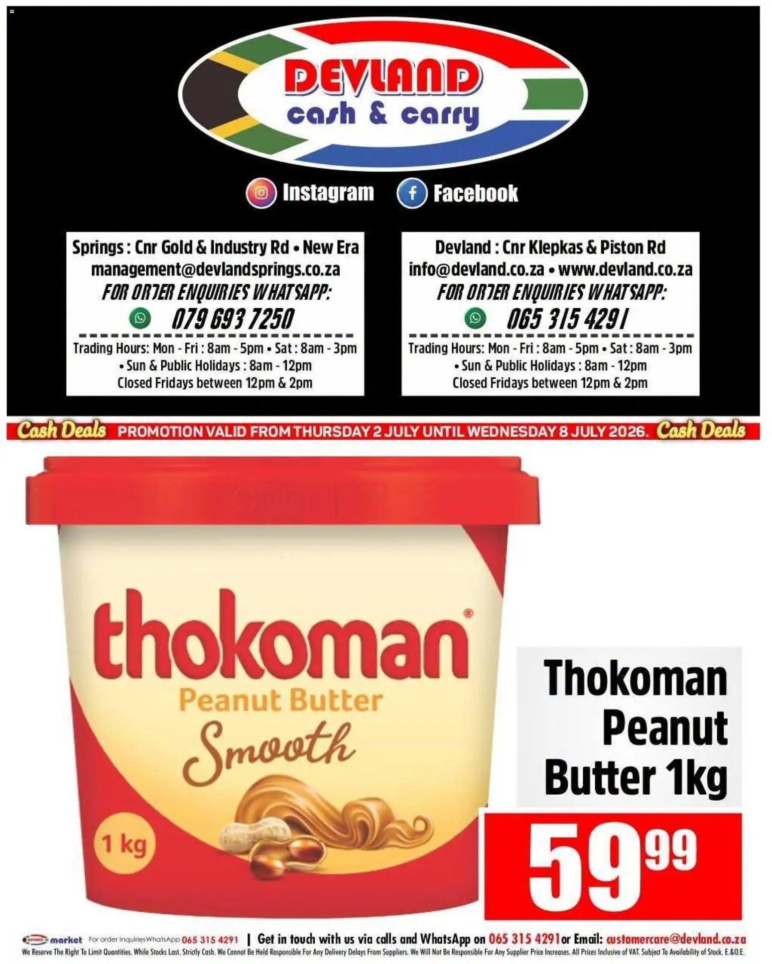 Devland Specials