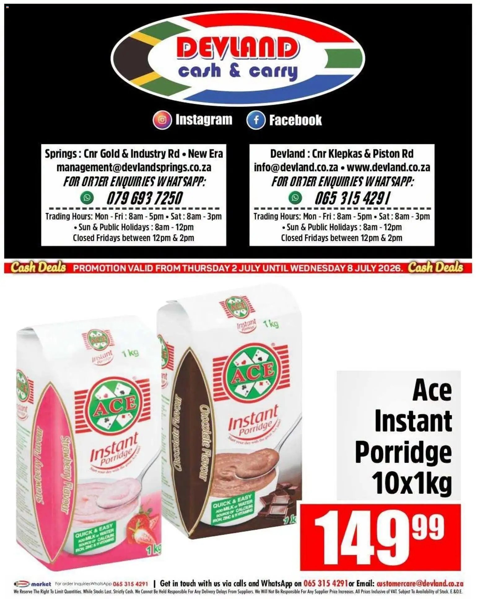 Devland Specials