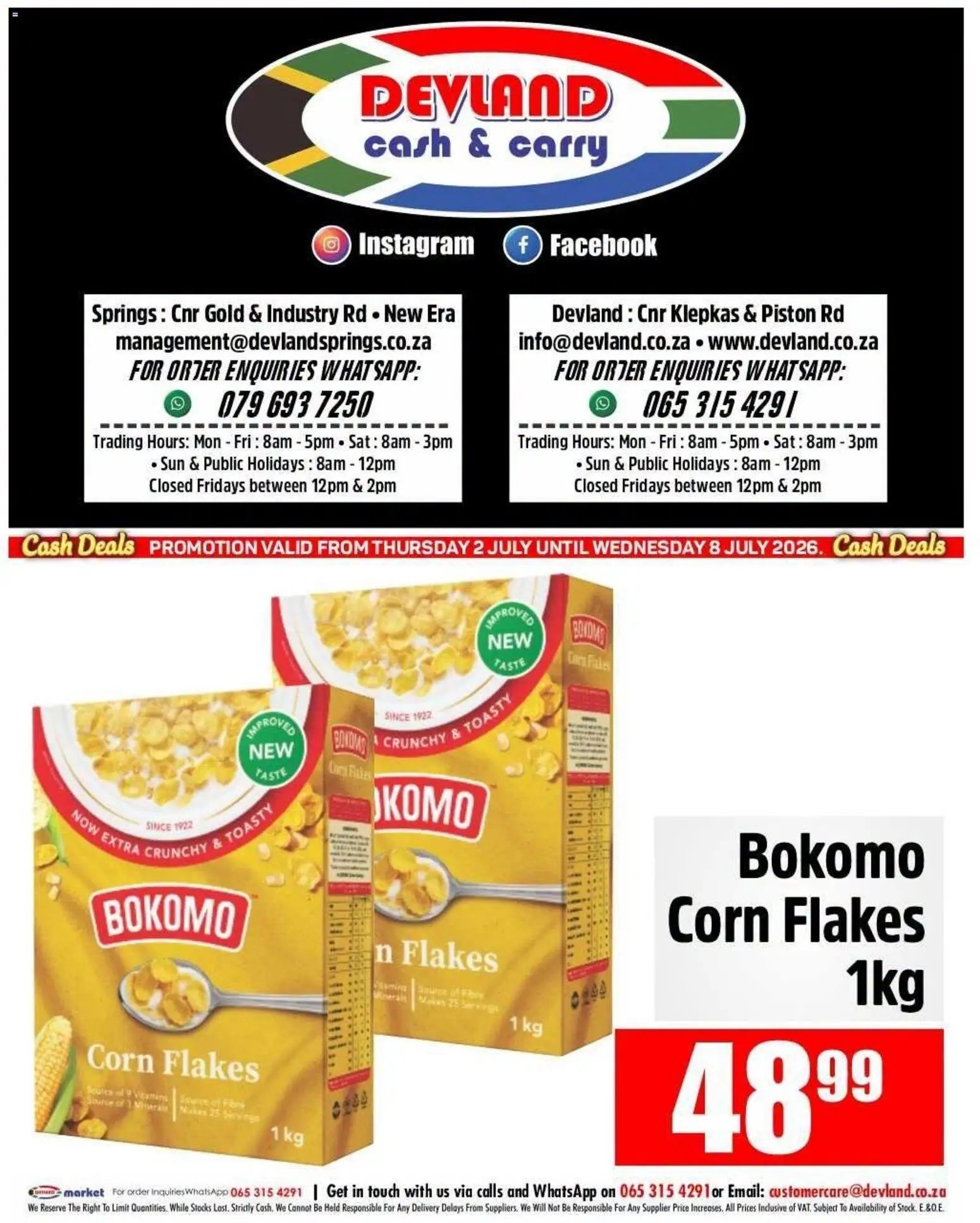 Devland Specials